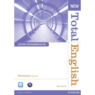 Робочий зошит Total English New Upper-Interm Workbook with key with Audio CD ISBN 9781408267417 заказать онлайн оптом Украина