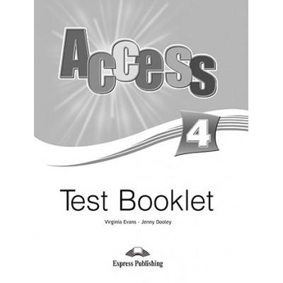 Книга Acces 4 Test Booklet ISBN 9781848622845 заказать онлайн оптом Украина