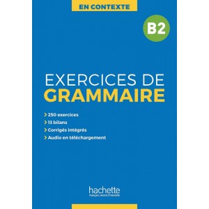 Граматика En Contexte B2 Exercices de grammaire + audio MP3 + corrig?s ISBN 9782014016352