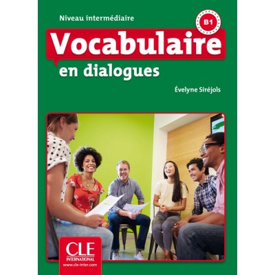 Словник En dialogues FLE Vocabulaire Intermediaire B1 Livre + CD ISBN 9782090380569 заказать онлайн оптом Украина