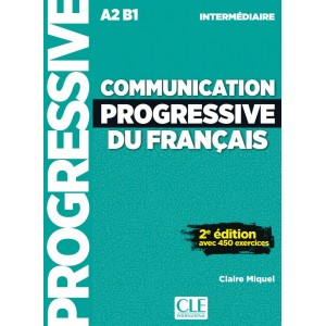Книга Communication Progressive du Francais 2e Edition Niveau Interm A2-B1- Livre + CD ISBN 9782090384475