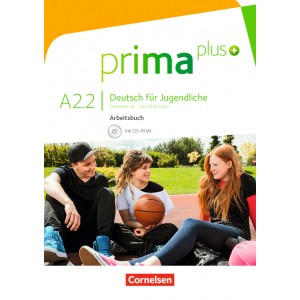Робочий зошит Prima plus A2/2 Arbeitsbuch mit CD-ROM Jin, F ISBN 9783061206505