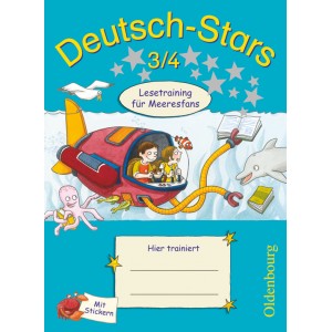 Книга Deutsch-Stars 3/4 Lesetraining fUr Meeresfans ISBN 9783637015739