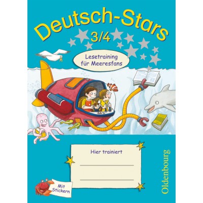 Книга Deutsch-Stars 3/4 Lesetraining fUr Meeresfans ISBN 9783637015739 заказать онлайн оптом Украина