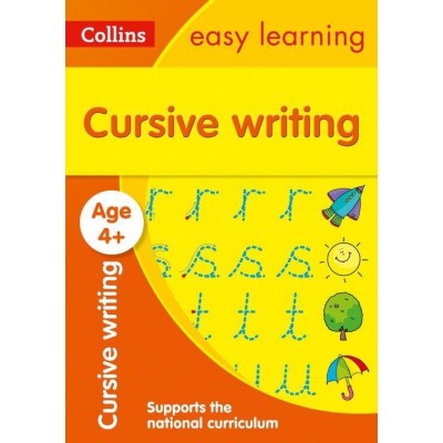 Книга Collins Easy Learning Preschool: Cursive Writing Ages 4-5 ISBN 9780008275341 заказать онлайн оптом Украина