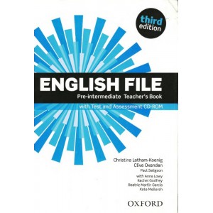 Книга для вчителя English File 3rd Edition Pre-Intermediate teachers book with Test and Assessment CD-ROM ISBN 9780194598750