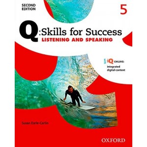 Підручник Q: Skills for Success 2nd Edition. Listening & Speaking 5 Students Book + iQ Online ISBN 9780194819527