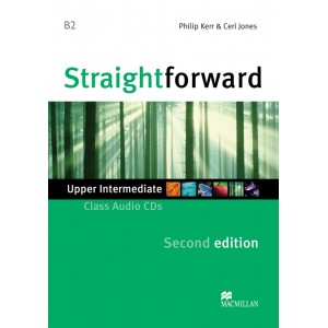 Straightforward 2nd Edition Upper-Intermediate Class CDs ISBN 9780230423428