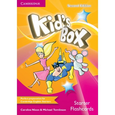 Картки Kids Box Second edition Starter Flashcards (Pack of 78) Nixon, C ISBN 9781107660229 заказать онлайн оптом Украина