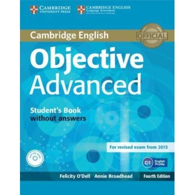 Підручник Objective Advanced Fourth edition Students Book without Answers with CD-ROM ISBN 9781107674387 замовити онлайн
