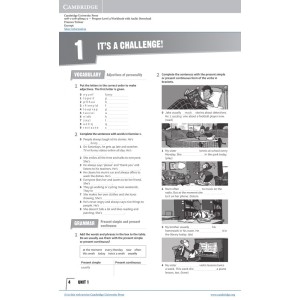 Робочий зошит Cambridge English Prepare! 2nd Edition Level 3 workbook with Downloadable Audio Treloar, F ISBN 9781108380942