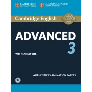 Підручник Cambridge English Advanced 3 Students Book + audio + key ISBN 9781108431224