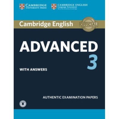 Підручник Cambridge English Advanced 3 Students Book + audio + key ISBN 9781108431224 заказать онлайн оптом Украина