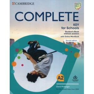 Підручник Complete Key for Schools 2 Ed Students Book without Answers with Online Workbook McKeegan, D ISBN 9781108539371