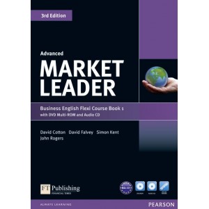 Підручник Market Leader 3rd Edition Advanced Flexi Students Book 1 with DVD with CD Pack ISBN 9781292126067