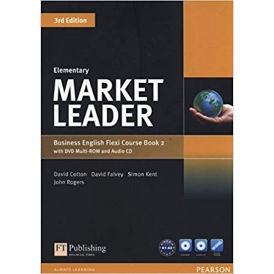Підручник Market Leader 3rd Edition Elementary Flexi 2 with DVD with CD Students Book ISBN 9781292126098 заказать онлайн оптом Украина