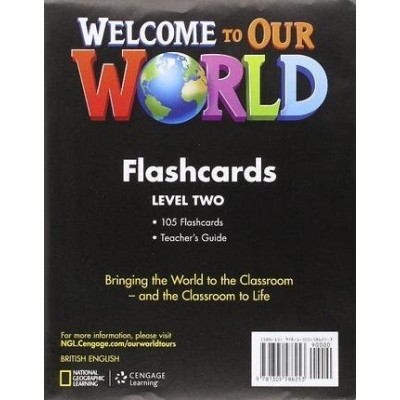 Картки Welcome to Our World 2 Flashcards Crandall, J ISBN 9781305586253 заказать онлайн оптом Украина