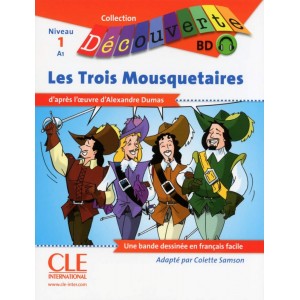 1 Les Trois Mousquetaires Livre + CD audio ISBN 9782090382969