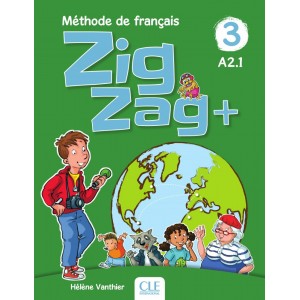 Підручник ZigZag+ 3 M?thode de Fran?ais — Livre de l?l?ve avec CD audio ISBN 9782090384338