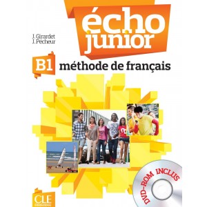 Книга Echo Junior B1 Livre de L`eleve + portfolio + DVD-ROM Girardet, J ISBN 9782090387247