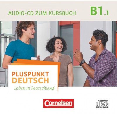 Підручник Pluspunkt Deutsch NEU B1/1 Audio-CD zum Kursbuch Jin, F ISBN 9783061206253 заказать онлайн оптом Украина
