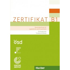 Книга Zertifikat B1: Pr?fungsziele, Testbeschreibung ISBN 9783190318681