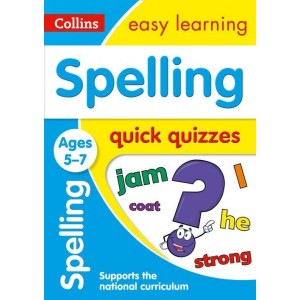 Книга Collins Easy Learning: Spelling Quick Quizzes Ages 5-7 ISBN 9780008212452
