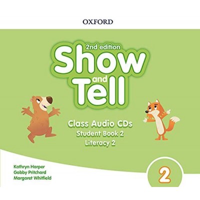 Книга Show and Tell 2nd Edition 2 Class Audio CDs ISBN 9780194054904 замовити онлайн