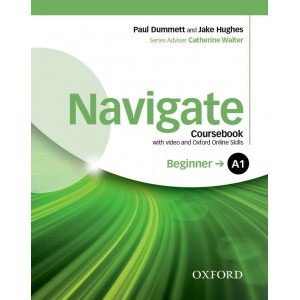 Підручник Navigate Beginner A1 Class Book with DVD and Online Skills ISBN 9780194566230