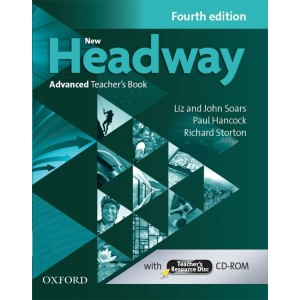 Книга для вчителя New Headway 4ed. Advanced Teachers Book with Teachers Resource CD-ROM ISBN 9780194713566