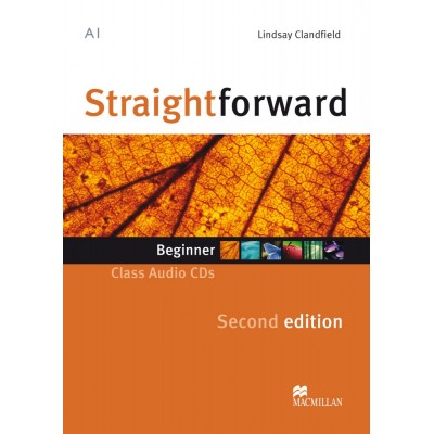 Straightforward 2nd Edition Beginner Class CDs ISBN 9780230423022 заказать онлайн оптом Украина