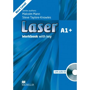 Робочий зошит Laser A1+ workbook with Key and CD Pack ISBN 9780230424616
