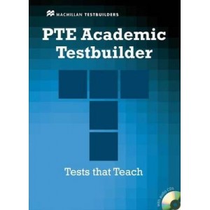 Тести PTE Academic Testbuilder with key and Audio CDs ISBN 9780230427860