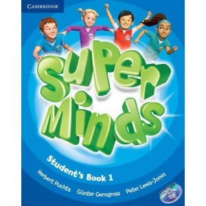 Підручник Super Minds 1 Students Book with DVD-ROM Puchta, H ISBN 9780521148559
