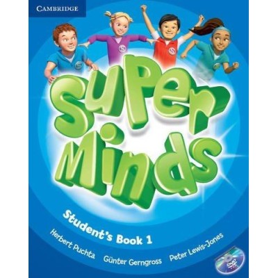 Підручник Super Minds 1 Students Book with DVD-ROM Puchta, H ISBN 9780521148559 замовити онлайн