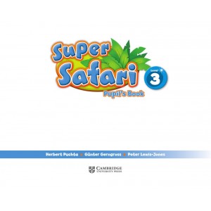 Підручник Super Safari 3 Pupils Book with DVD-ROM Puchta, H ISBN 9781107477070