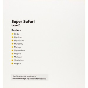 Книга Super Safari 1 Posters (10) Puchta, H ISBN 9781107477292
