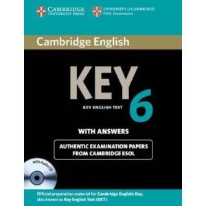 Підручник Cambridge English Key 6 Students Book with key and Audio CD ISBN 9781107691650