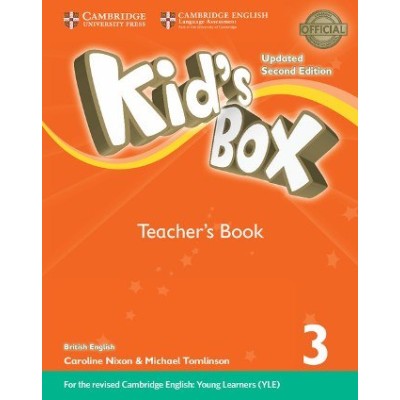 Книга для вчителя Kids Box Updated 2nd Edition 3 Teachers Book ISBN 9781316627877 замовити онлайн