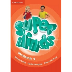 Картки Super Minds 4 Wordcards (Pack of 89) Puchta G ISBN 9781316631645