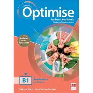 Підручник Optimise B1 Students Book Pack (Updated for the New Exam) Malcolm Mann, Steve Taylore-Knowles ISBN 9781380032072