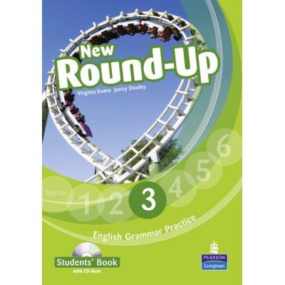 Підручник Round Up New 3 Students Book + CD-ROM ISBN 9781408234945 заказать онлайн оптом Украина