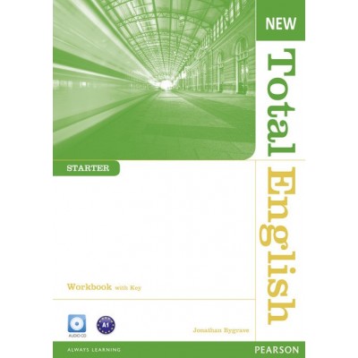 Робочий зошит Total English New Starter Workbook with key with CD ISBN 9781408267394 заказать онлайн оптом Украина