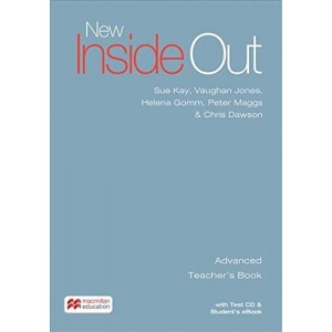 Книга для вчителя New Inside Out Advanced Teachers Book with eBook Pack ISBN 9781786327406