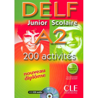 DELF Junior scolaire A2 Livre + corriges + transcriptios + CD ISBN 9782090352481 замовити онлайн