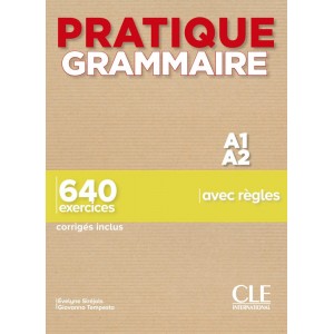 Книга Pratique Grammaire A1-A2 Livre avec Corrig?s ISBN 9782090389852