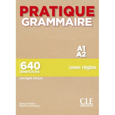 Книга Pratique Grammaire A1-A2 Livre avec Corrig?s ISBN 9782090389852 замовити онлайн