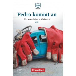 Книга A2/B1 Pedro kommt an Mit Audios-Online ISBN 9783060244423