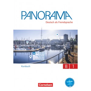 Підручник Panorama B1 Kursbuch mit Augmented-Reality-Elementen ISBN 9783061205232