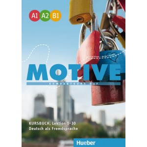 Підручник Motive A1–B1 Kursbuch Lektion 1–30 Herbert Puchta Dr ISBN 9783190018789